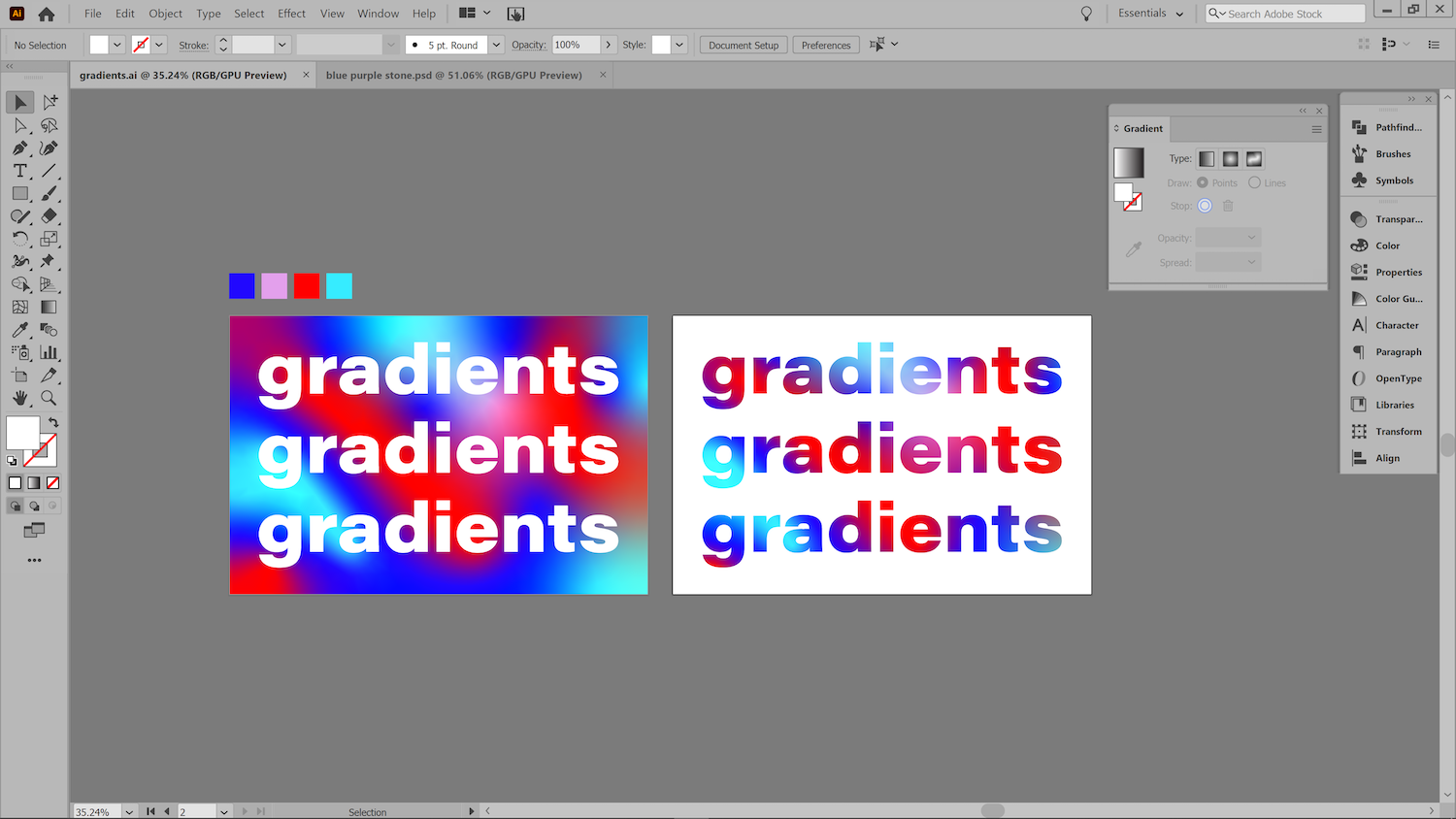How to Create Gradients blog graphic