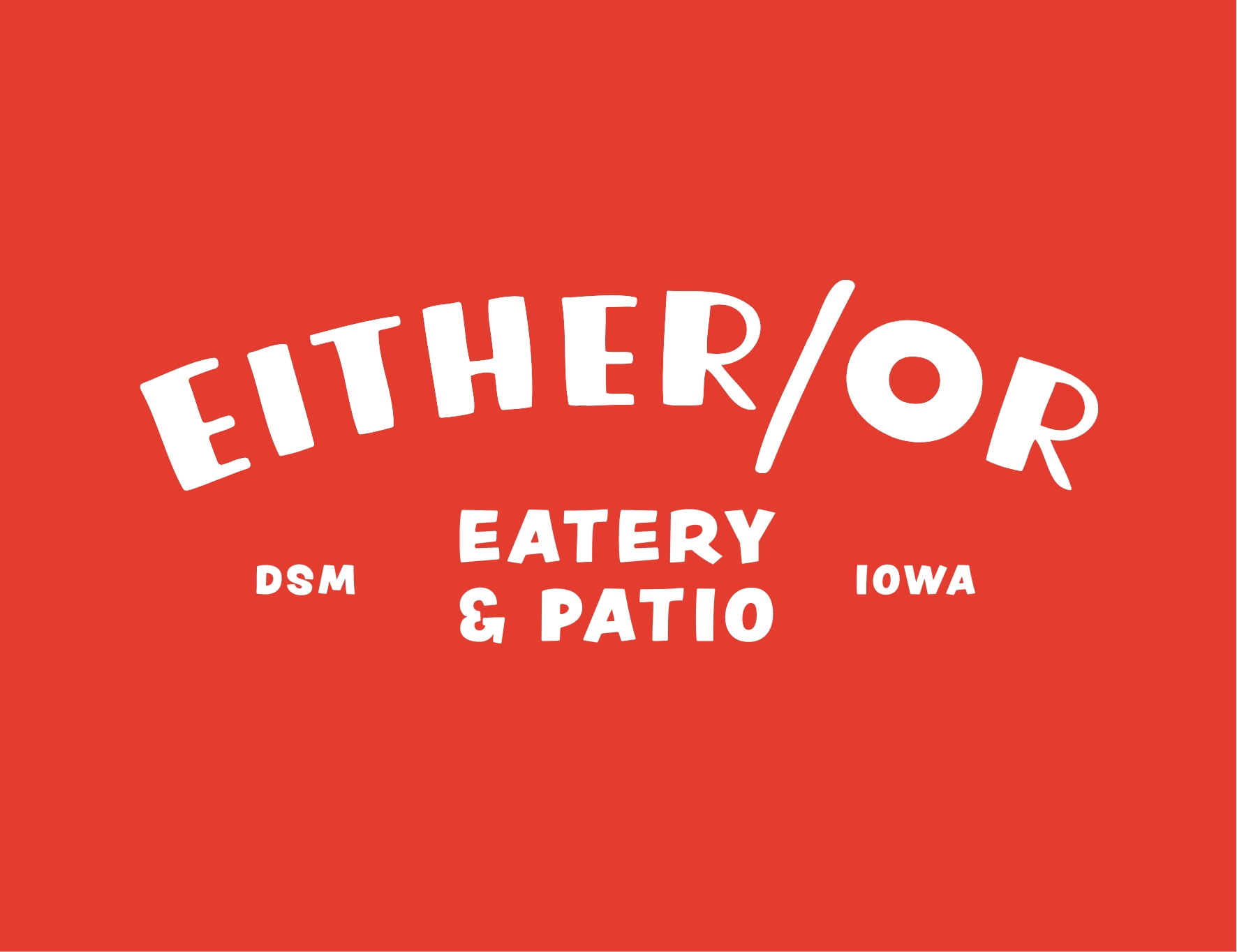 Either/Or Eatery & Patio Logo