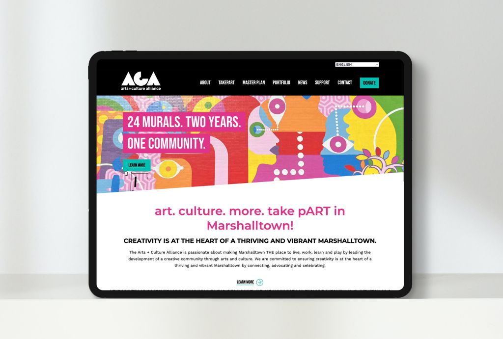 Arts and Culture Alliance website