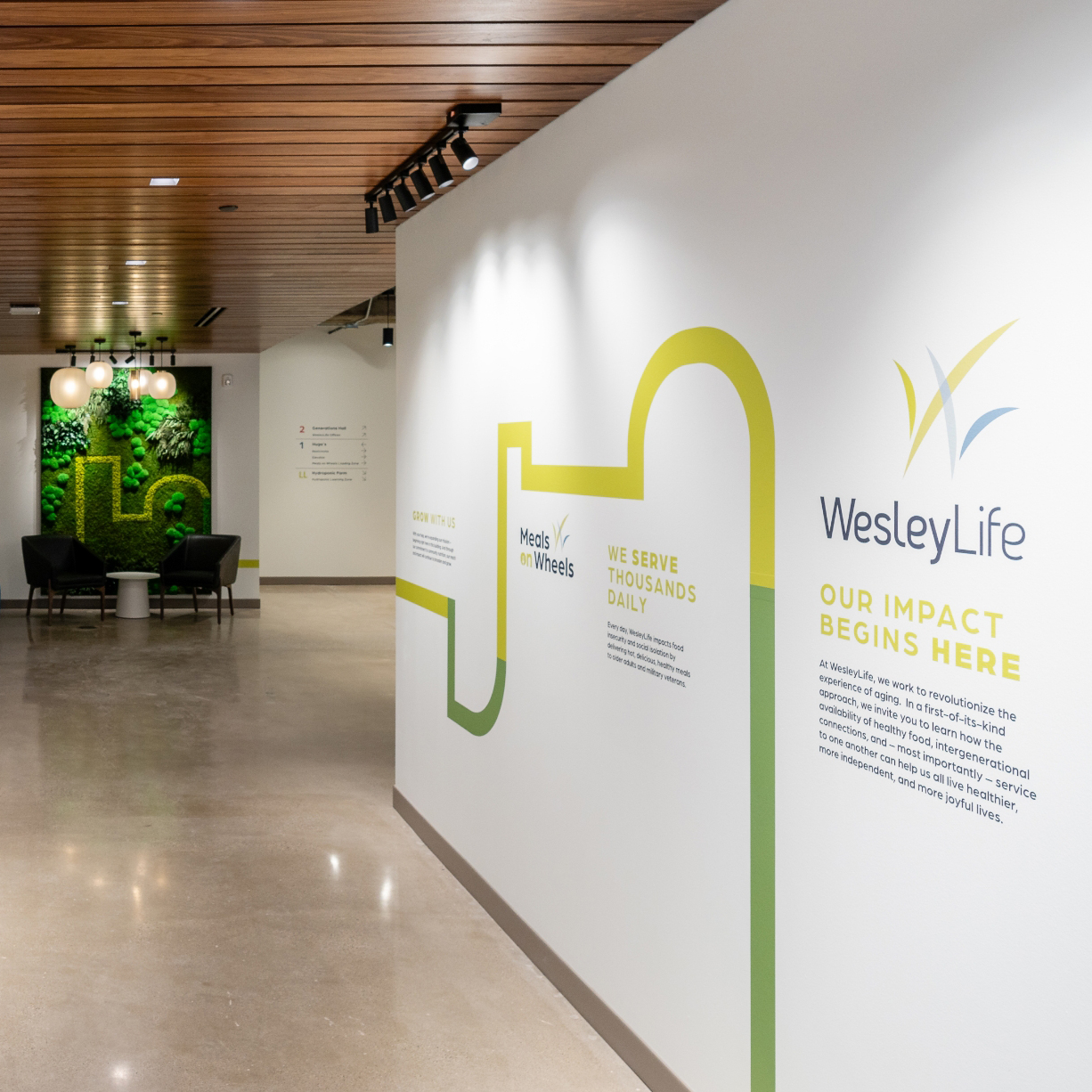 WesleyLife environmental capabilities mobile feature