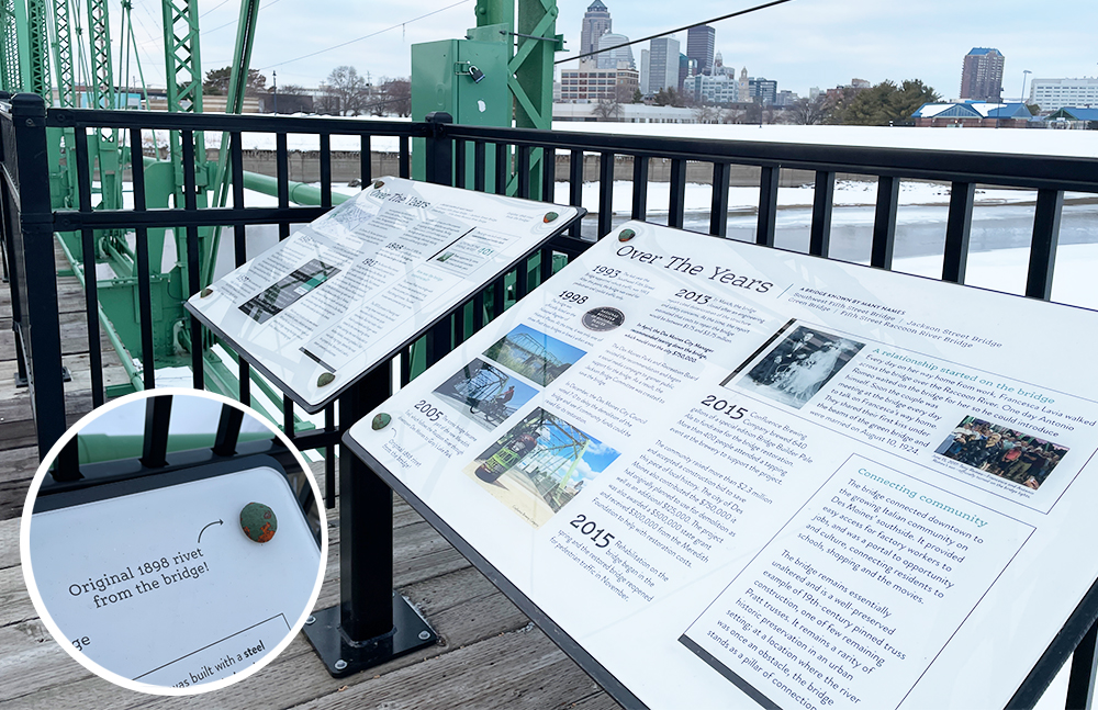 P7Design-DSMParks-Blog_DSMParks-GreenBridge Green Bridge historical panels